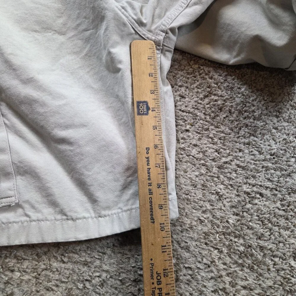Carhartt Cargo Shorts Men's 42 Beige Utility Outdoor Workwear Read* - Picture 5 of 8